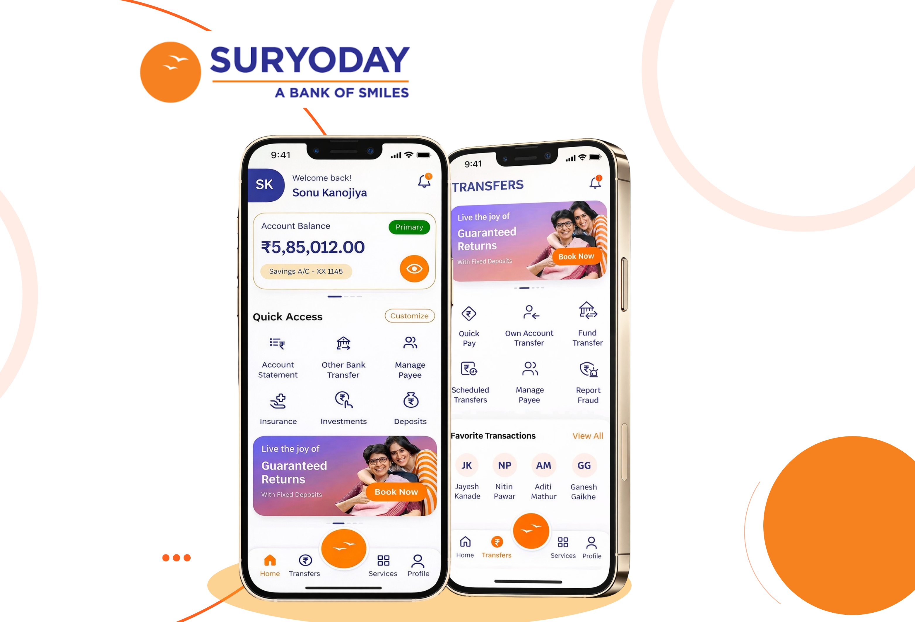 Suryoday - Banking Application